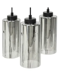 Loftlampe PURIRI Glas Grå