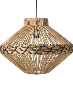 Loftlampe RABACCA papirreb Naturlig