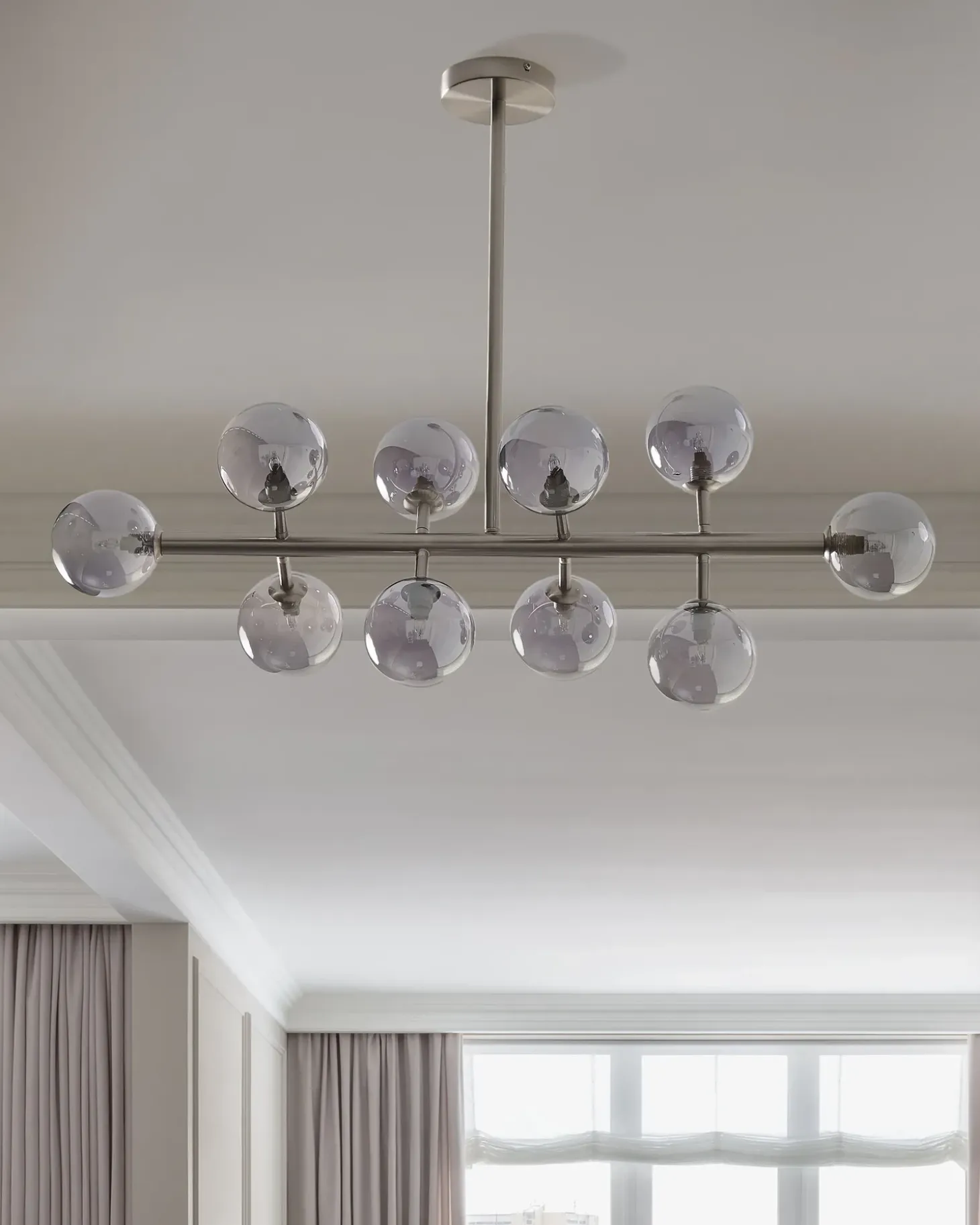 Loftlampe RAMIS Metal Sølv