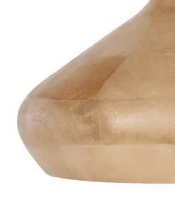 Loftlampe RAWI Mangotræ Lysebrun