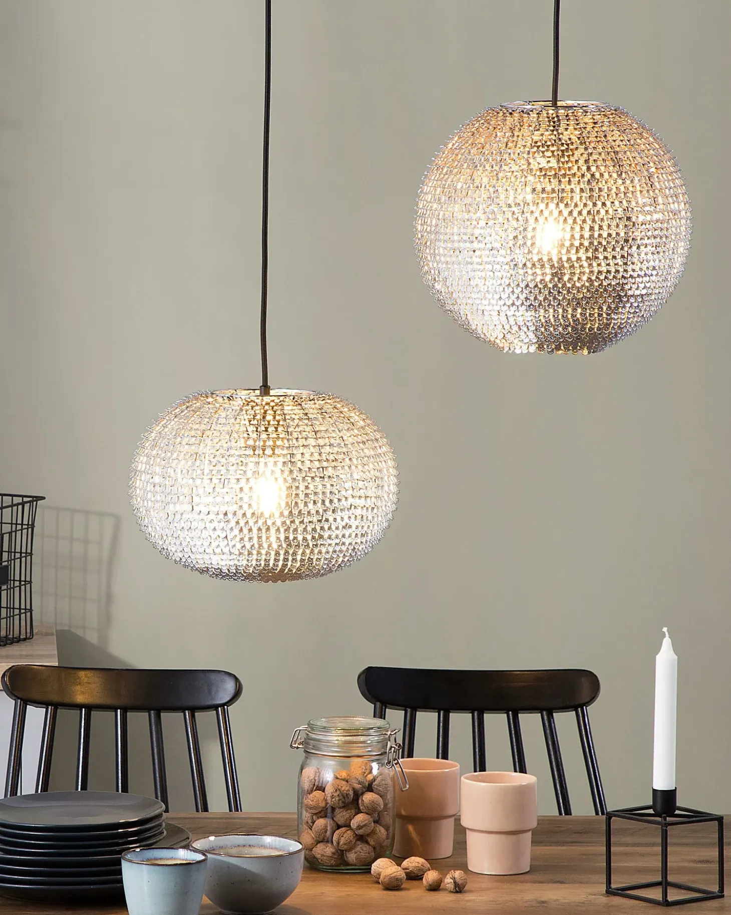 Loftlampe REINE Metal Sølv