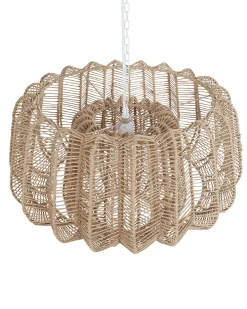 Loftlampe SAISI papirreb Beige