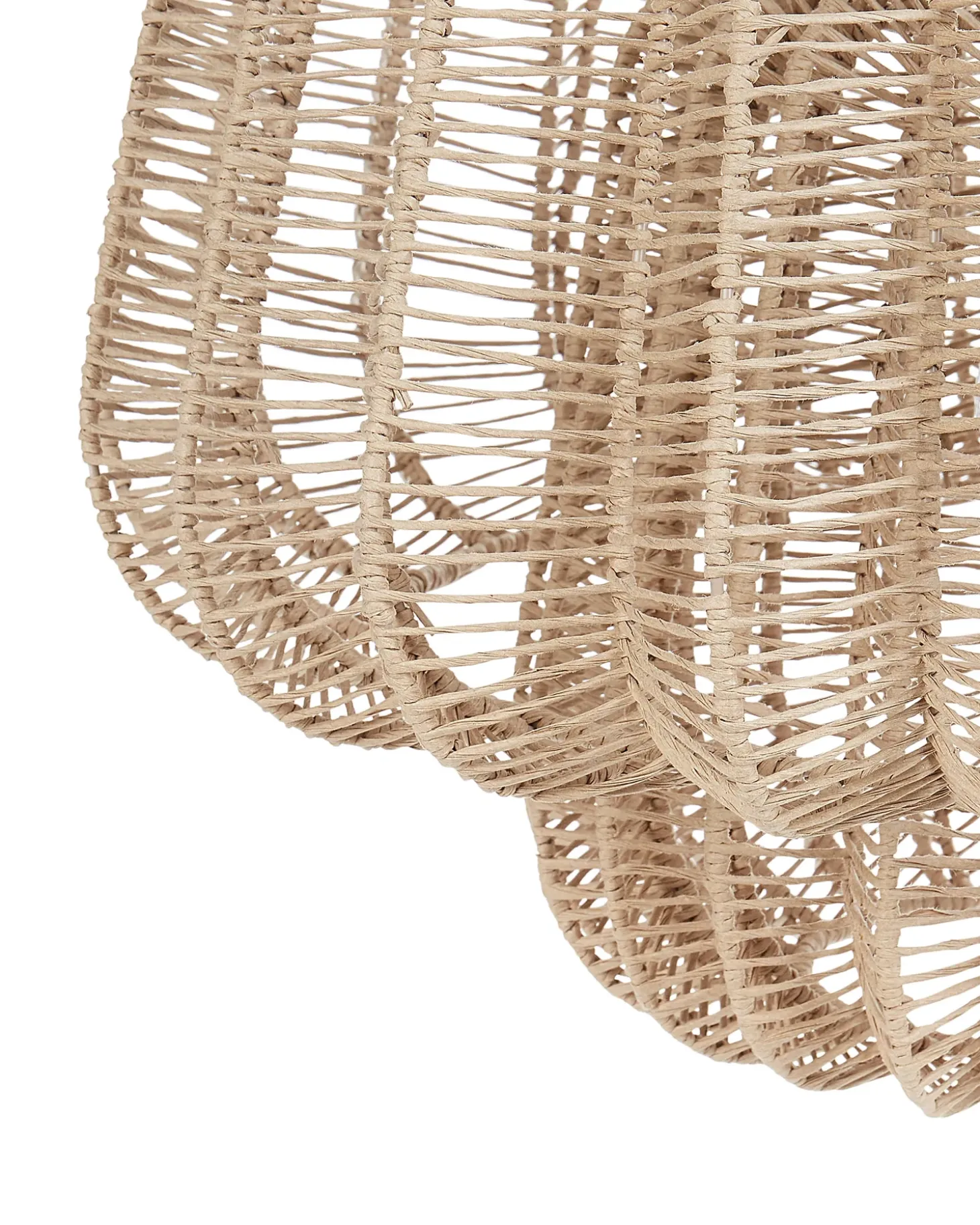 Loftlampe SAISI papirreb Beige