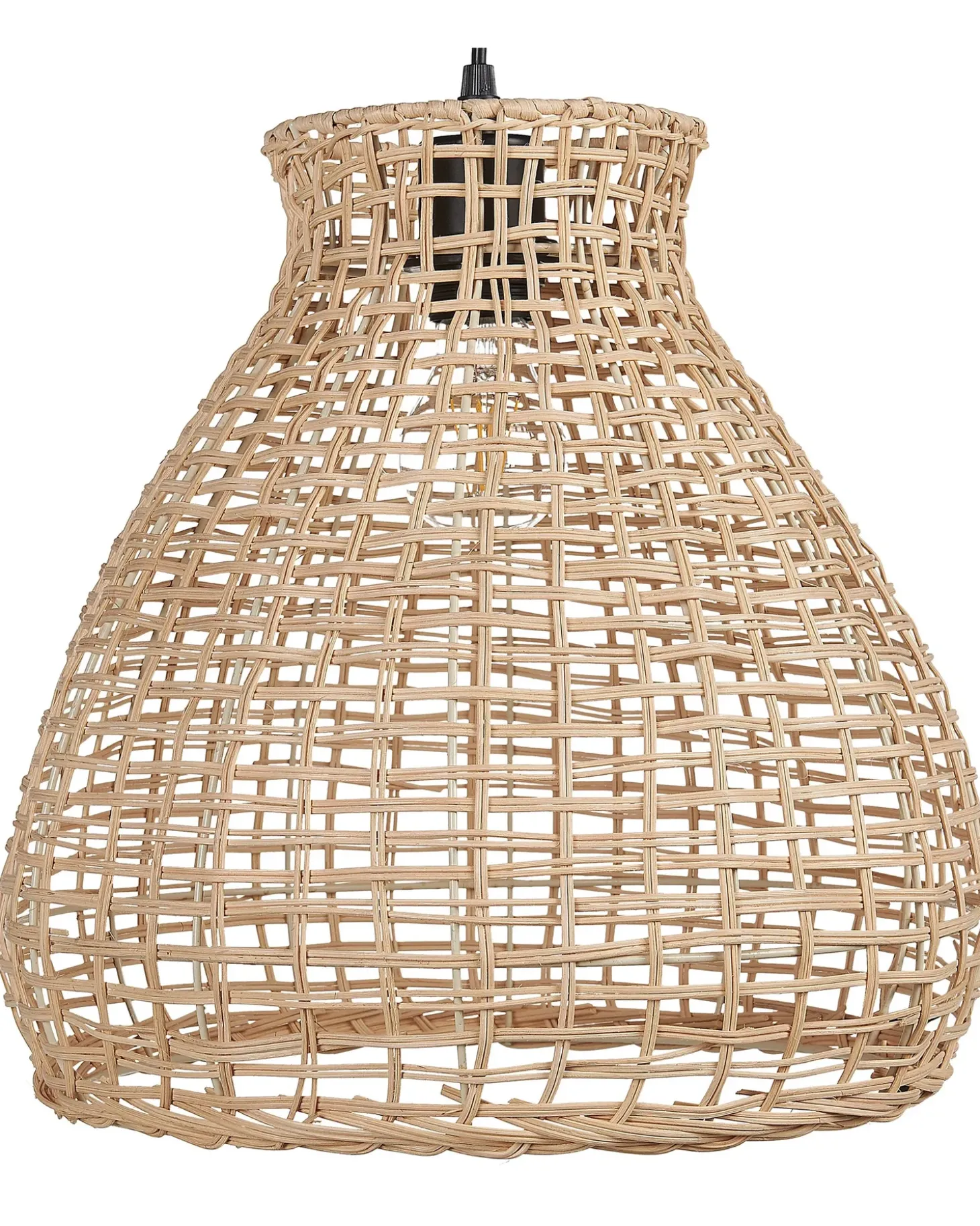 Loftlampe SAKENI Rattan Naturlig
