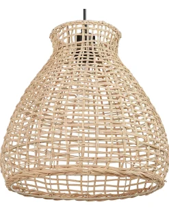 Loftlampe SAKENI Rattan Naturlig