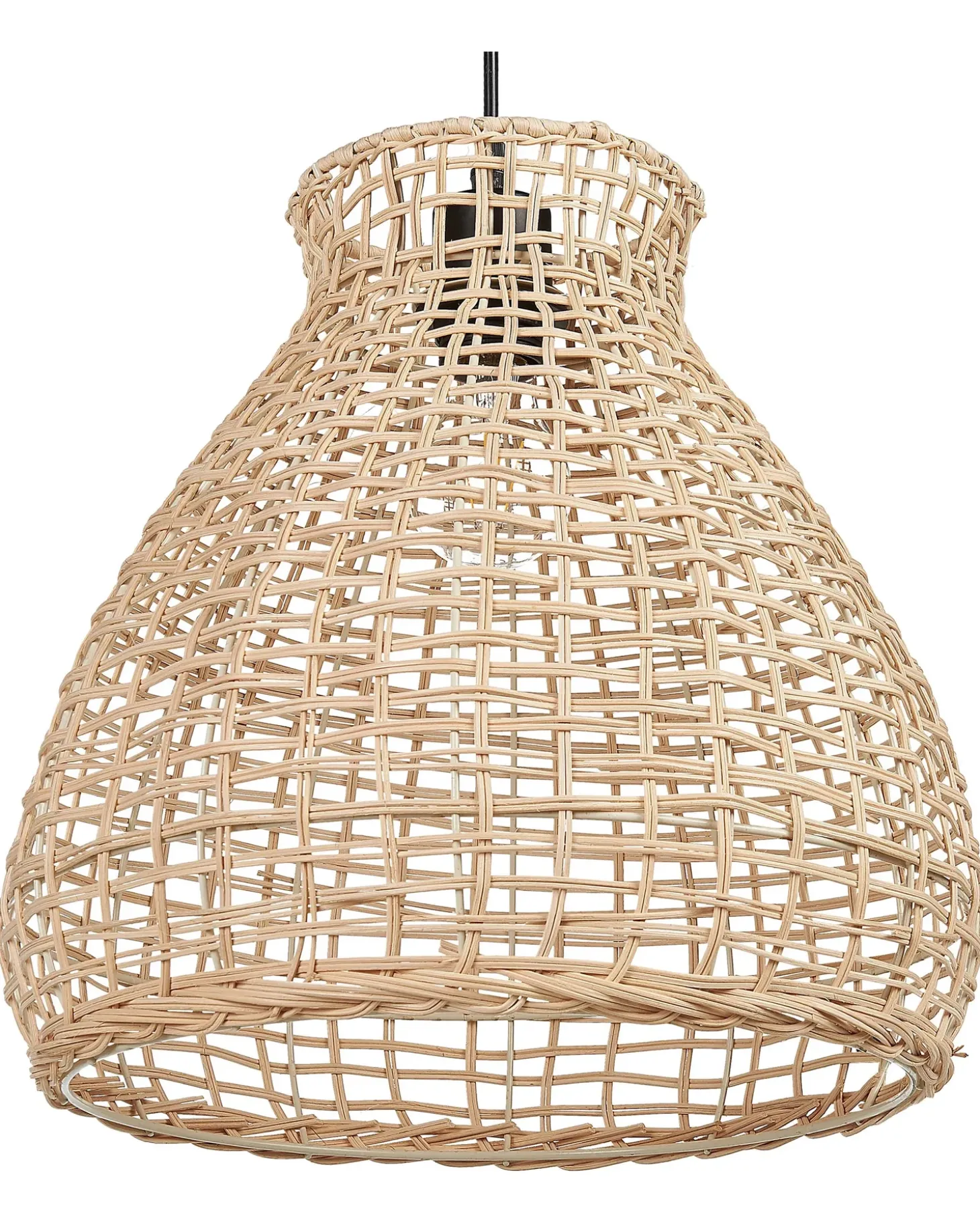 Loftlampe SAKENI Rattan Naturlig
