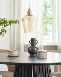 Loftlampe SANTON Glas Guld