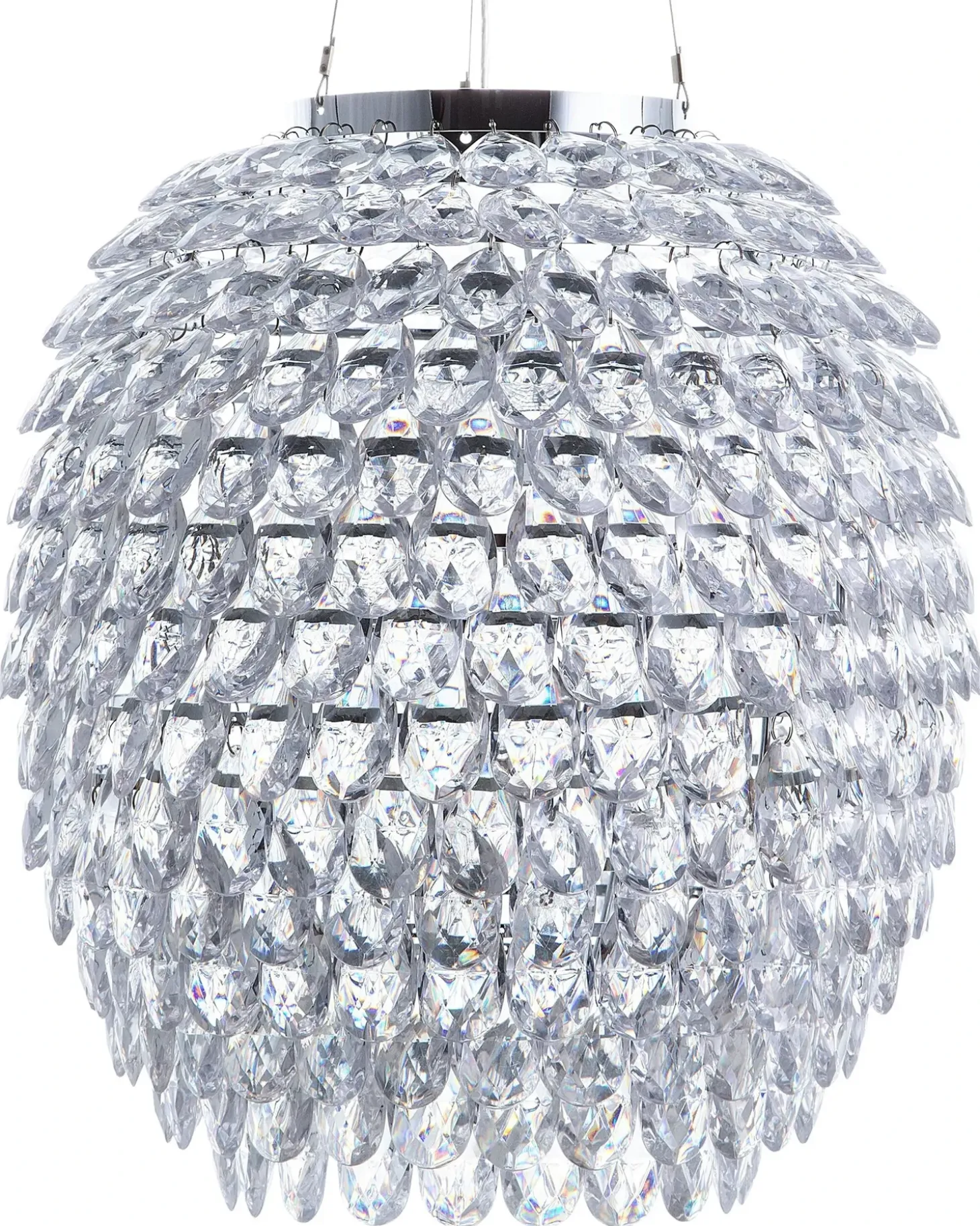 Loftlampe SAUER Sølv