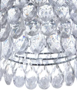 Loftlampe SAUER Sølv