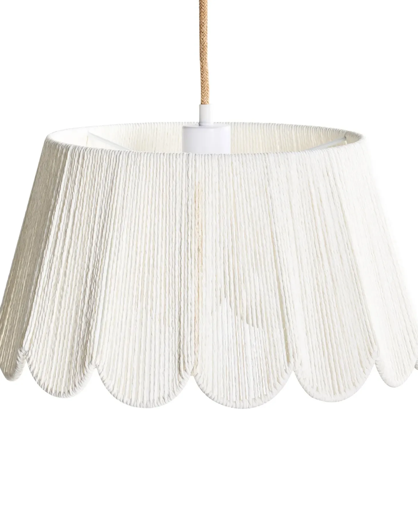 Loftlampe SEBAKWE papirreb Lys Beige