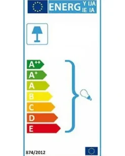 Loftlampe SEGRE L Grå