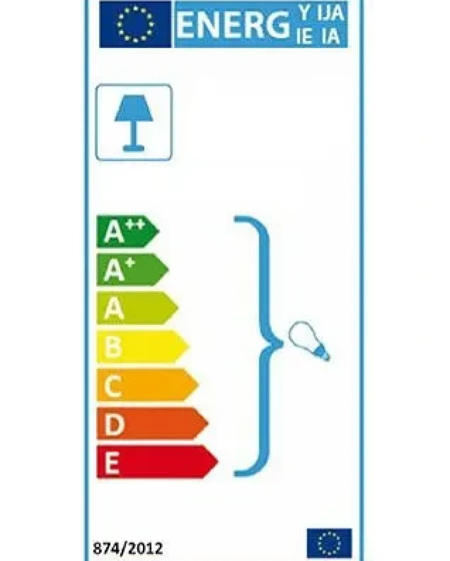 Loftlampe SEGRE L Grå