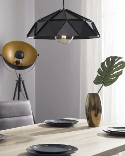 Loftlampe SENIA Metal Sort