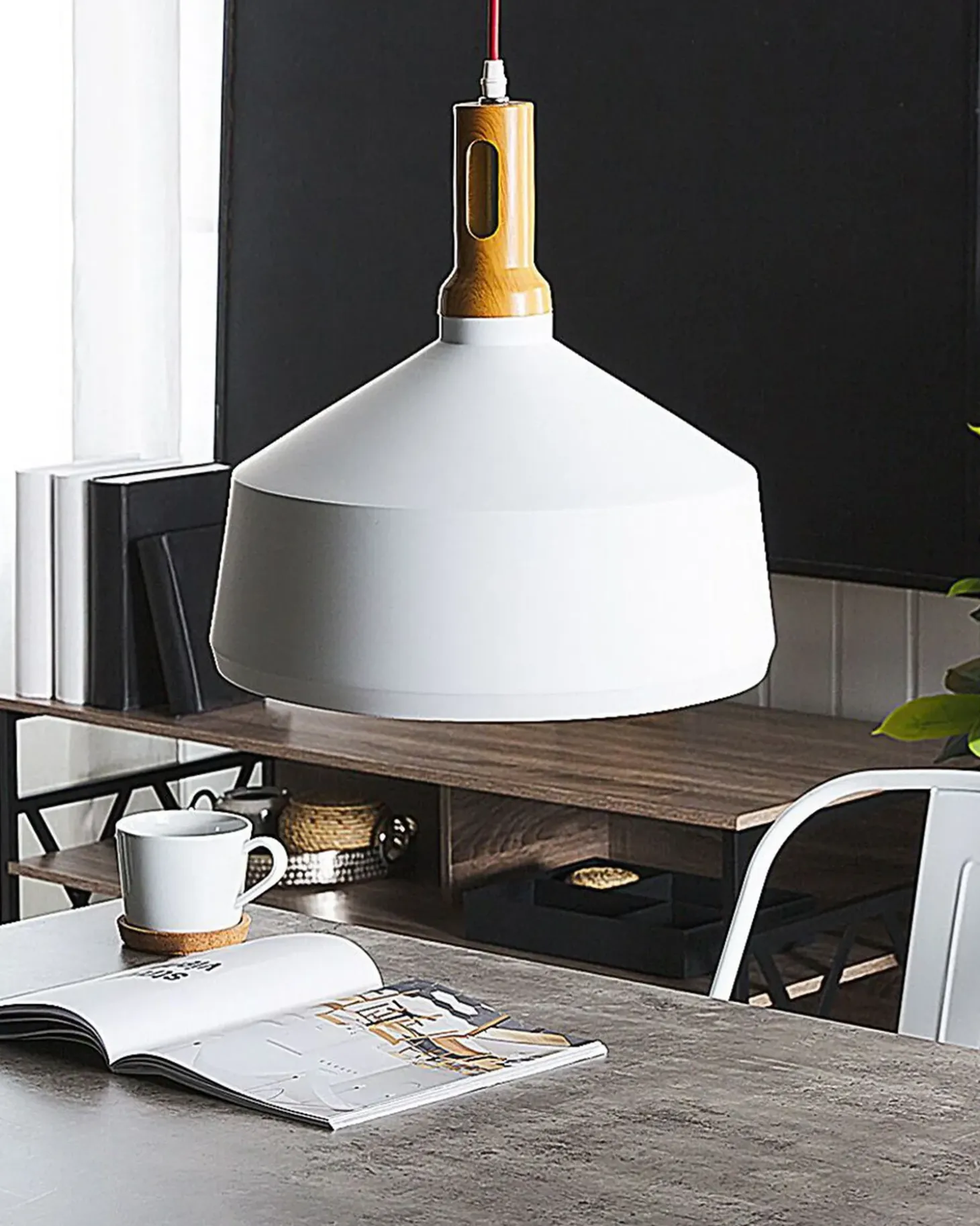 Loftlampe SEPIK Metal Hvid