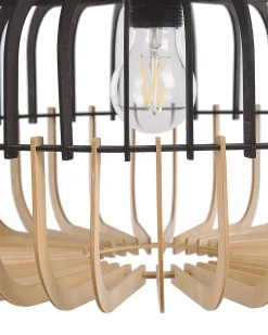Loftlampe SOUS Brun/sort