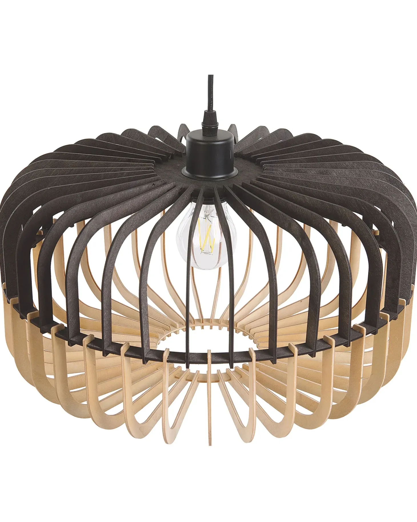 Loftlampe SOUS Brun/sort