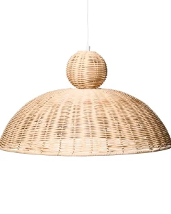 Loftlampe SUERTE Rattan Naturlig