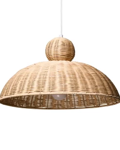 Loftlampe SUERTE Rattan Naturlig