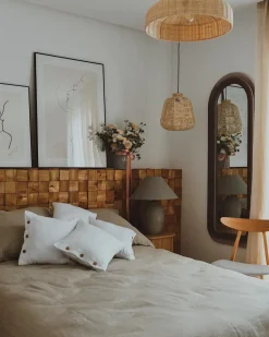 Loftlampe TAMARIN Rattan Naturlig