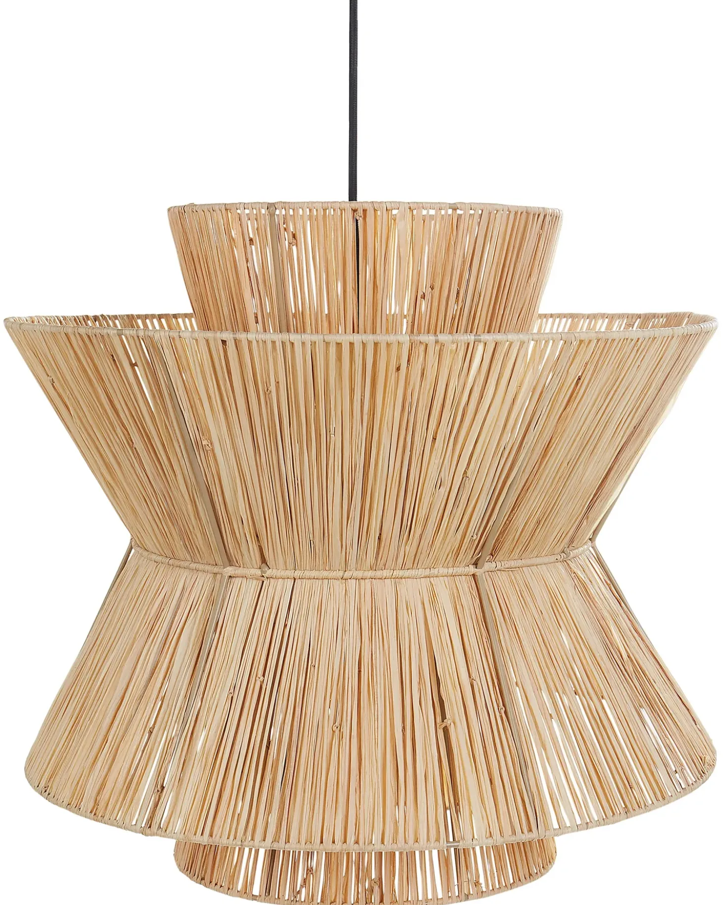 Loftlampe TELAMBA Flet Naturlig