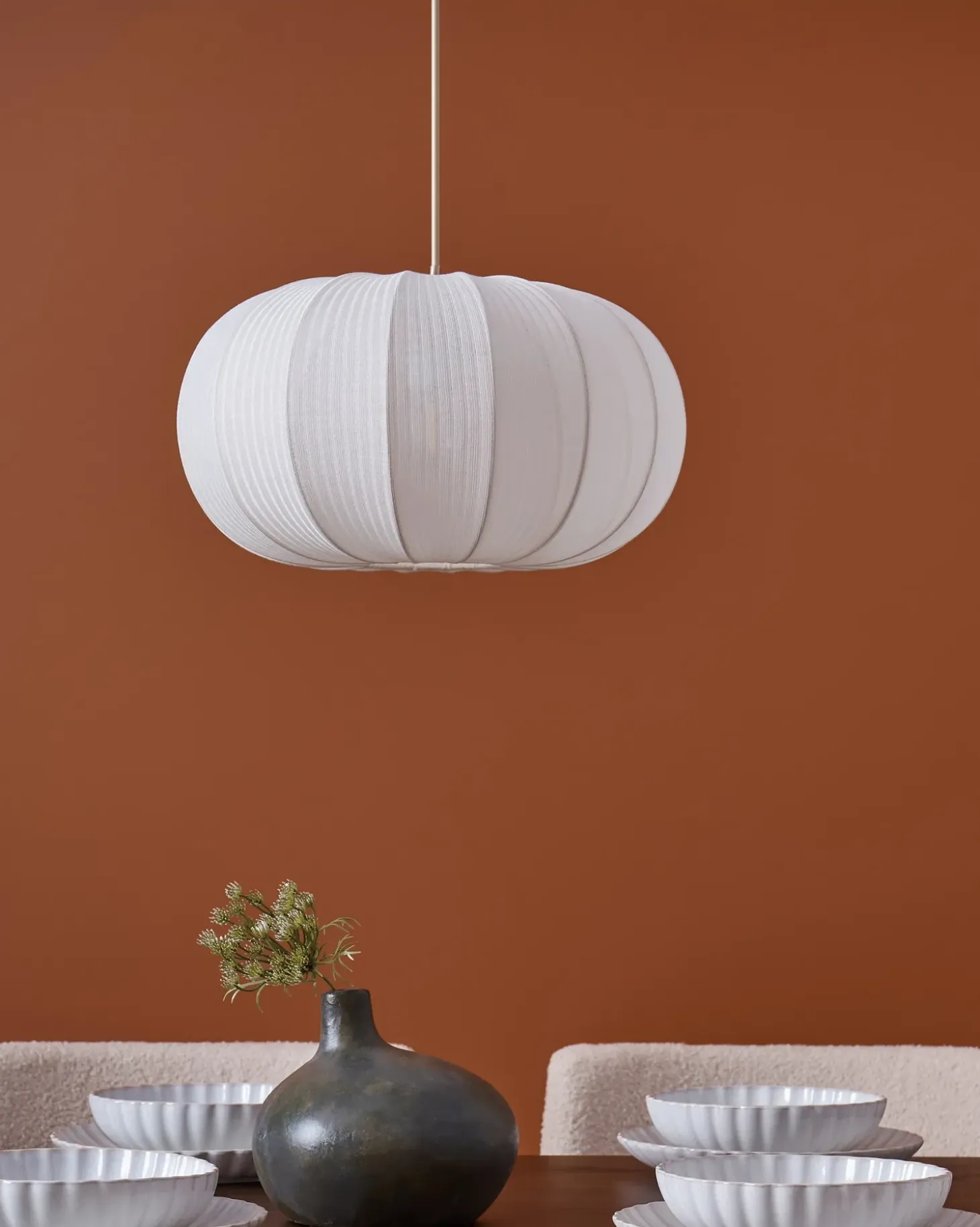 Loftlampe TOCUYO Hvid