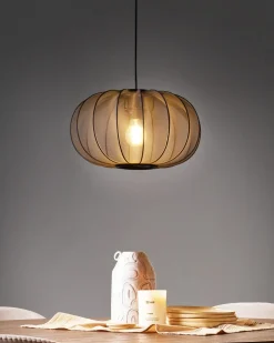Loftlampe TOCUYO Sort