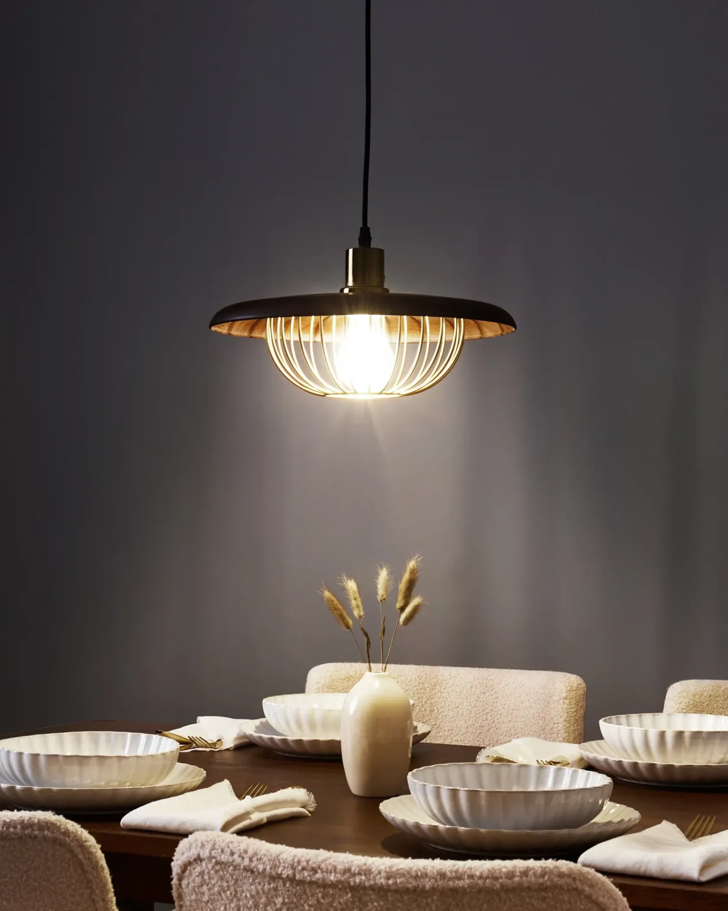 Loftlampe TORDILLO Metal Guld