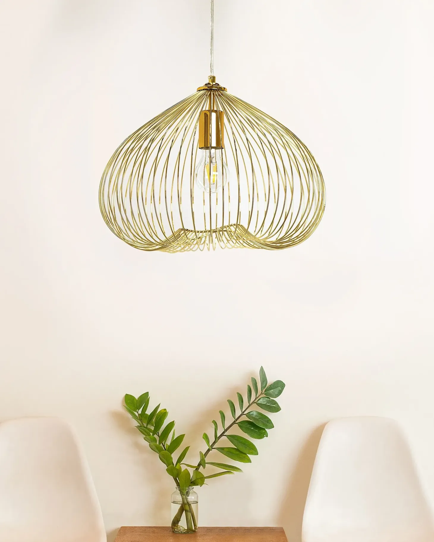 Loftlampe TORDINO Metal Guld