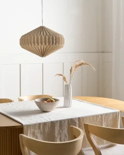 Loftlampe VISMAN Bomuld Beige