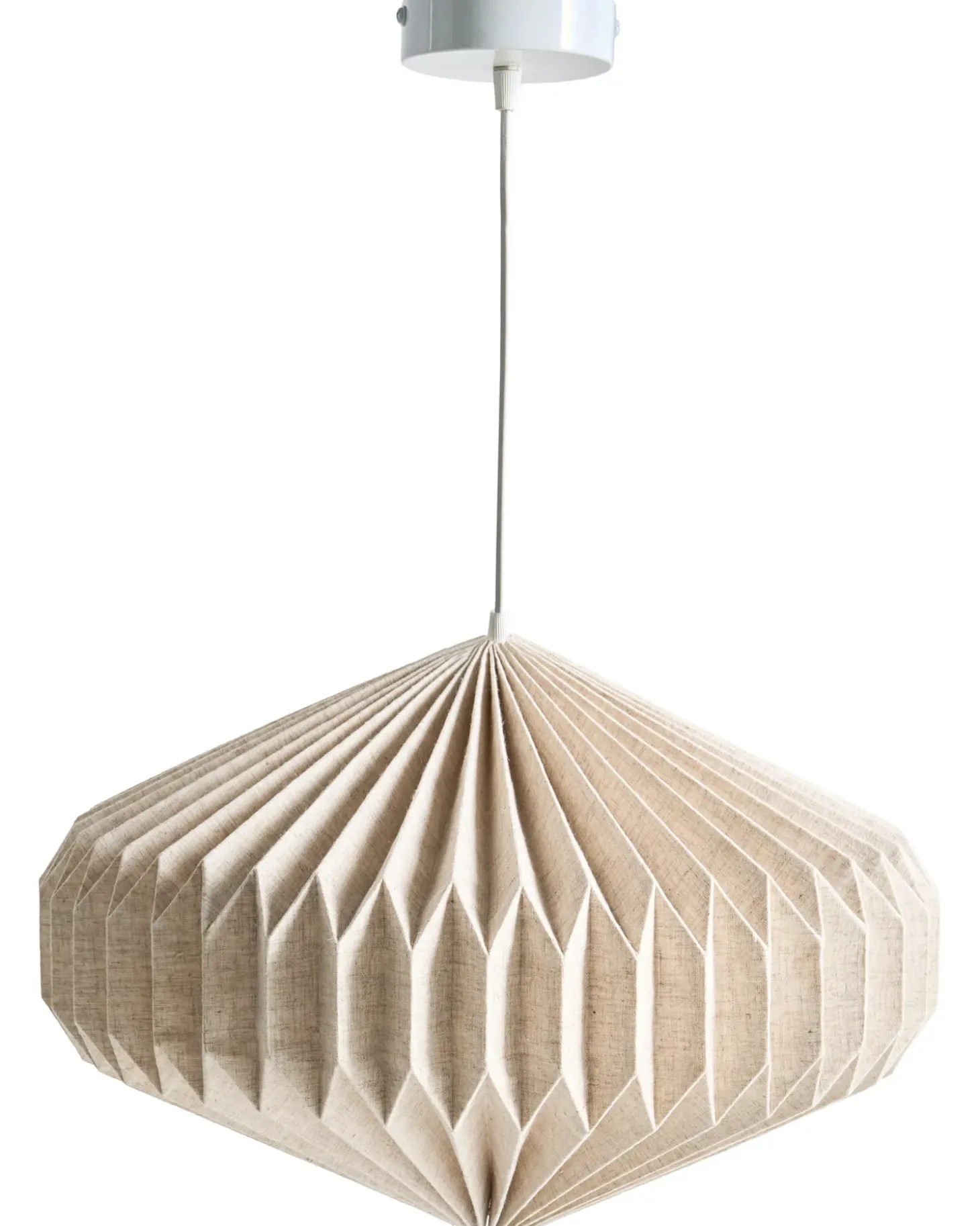 Loftlampe VISMAN Bomuld Beige