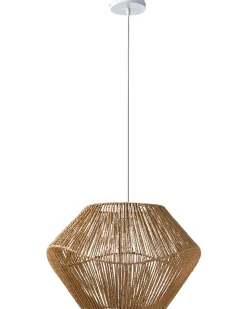 Loftlampe YAMBOU papirreb Naturlig