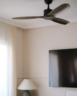 Loftsventilator ARANI Med fjernbetjening Brun