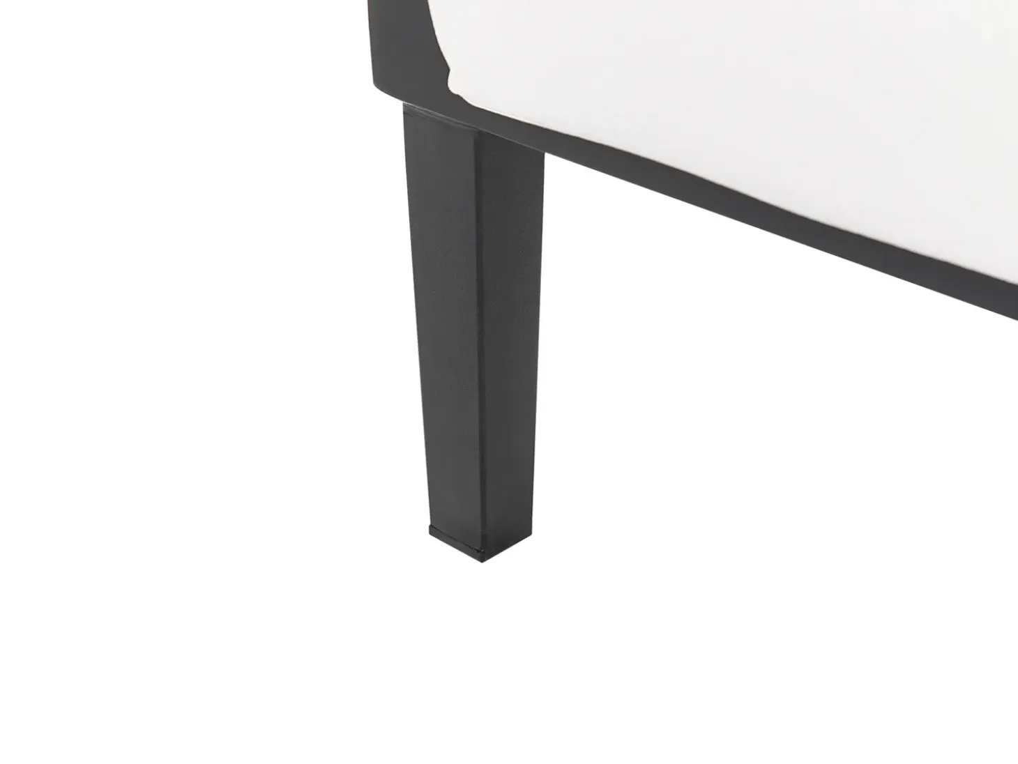 Loungesæt med bord 3 personers MONTEFALCO Metal Hvid