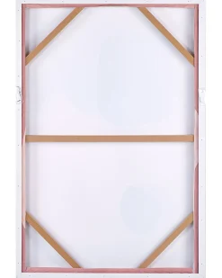 Lærred ADELFIA Abstrakt motiv 63 x 99 cm Multifarvet