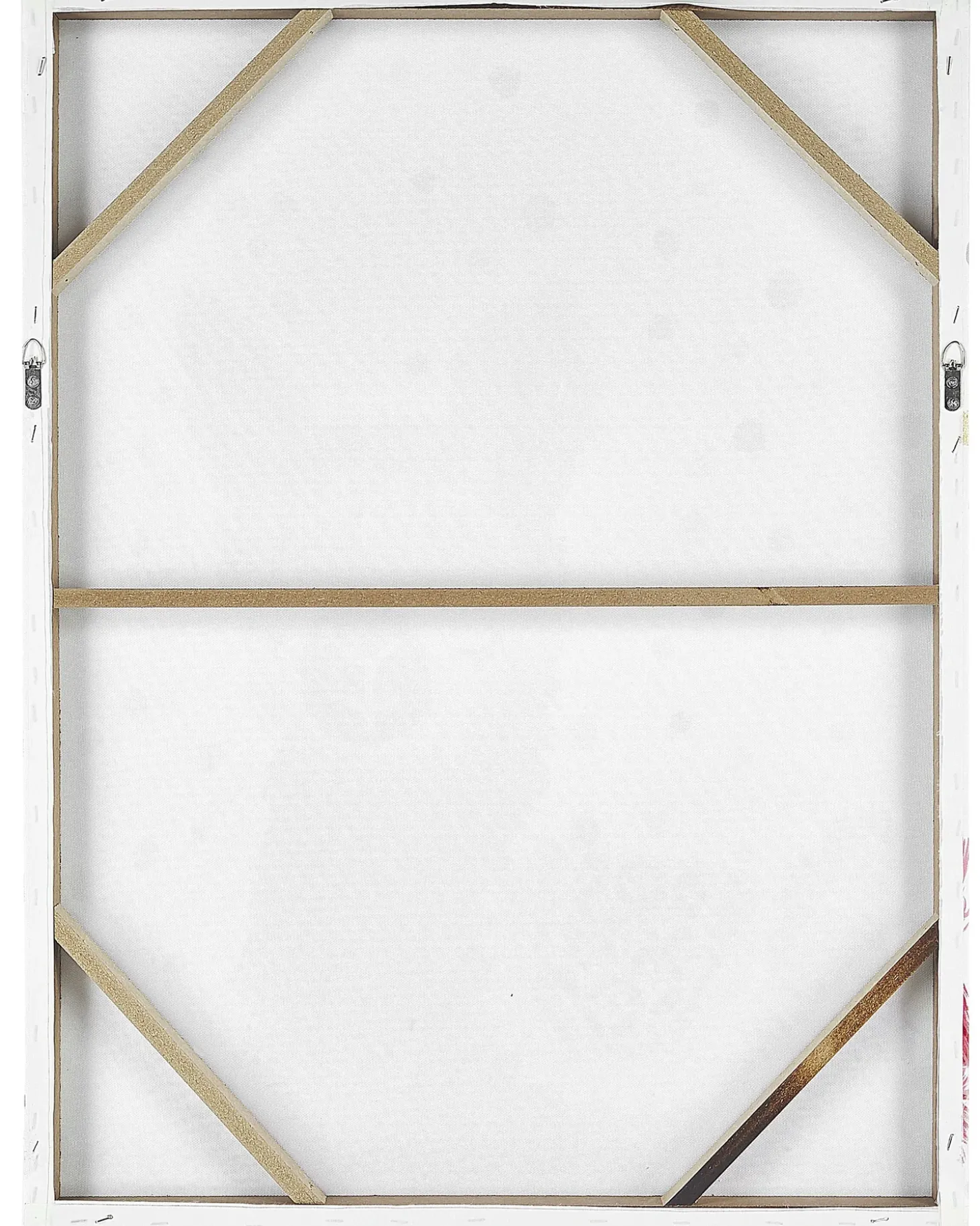 Lærred AFASSA Dyre motiv 60 x 80 cm Lyserød