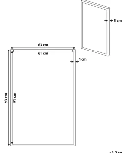 Lærred BITETTO Feminint motiv 63 x 99 cm Multifarvet