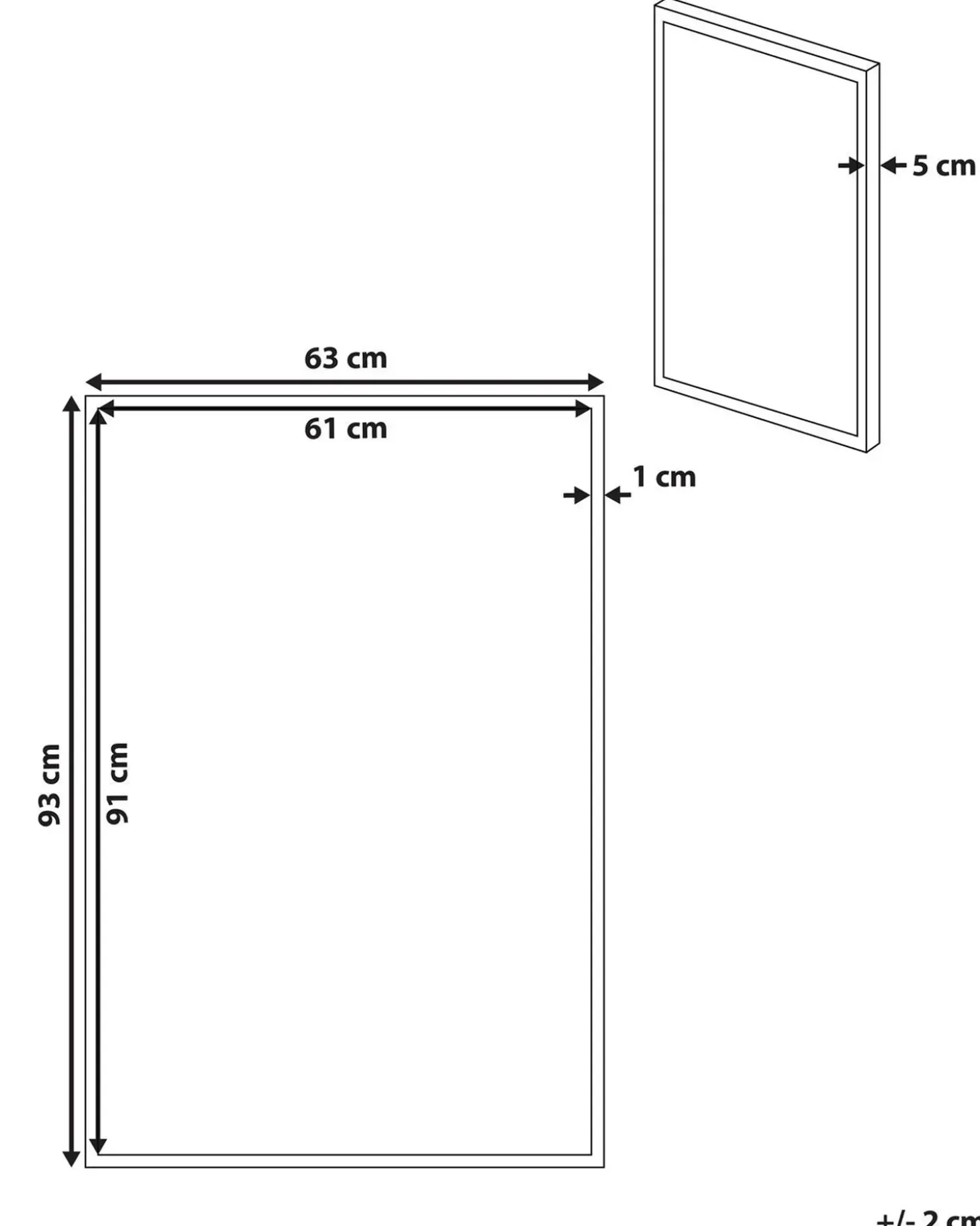 Lærred BITETTO Feminint motiv 63 x 99 cm Multifarvet