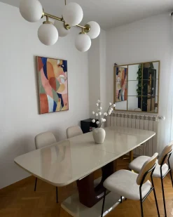 Lærred BITETTO Feminint motiv 63 x 99 cm Multifarvet