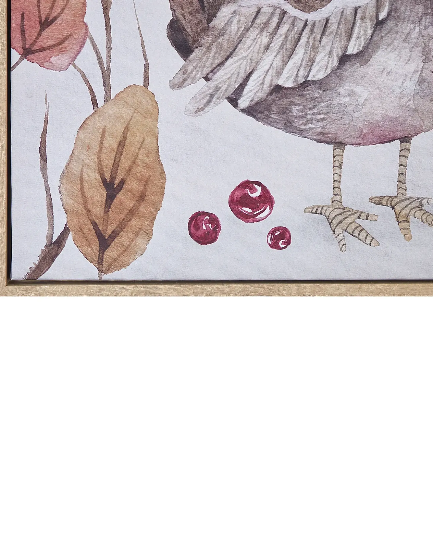 Lærred CASTRO Dyre motiv 63 x 63 cm Multifarvet