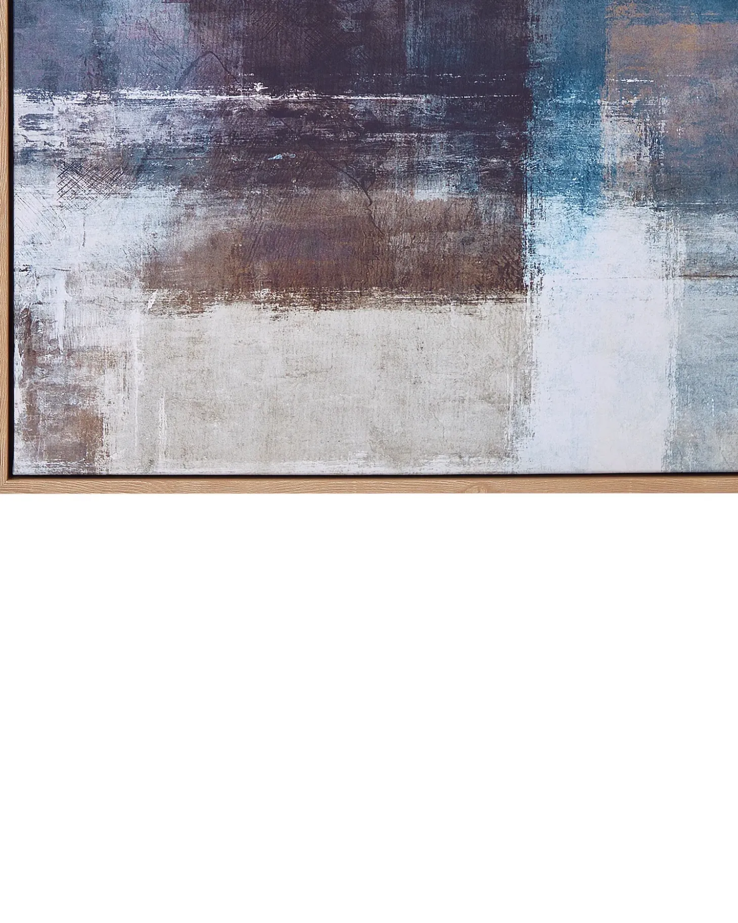 Lærred PULSANO Abstrakt motiv 83 x 103 cm Multifarvet