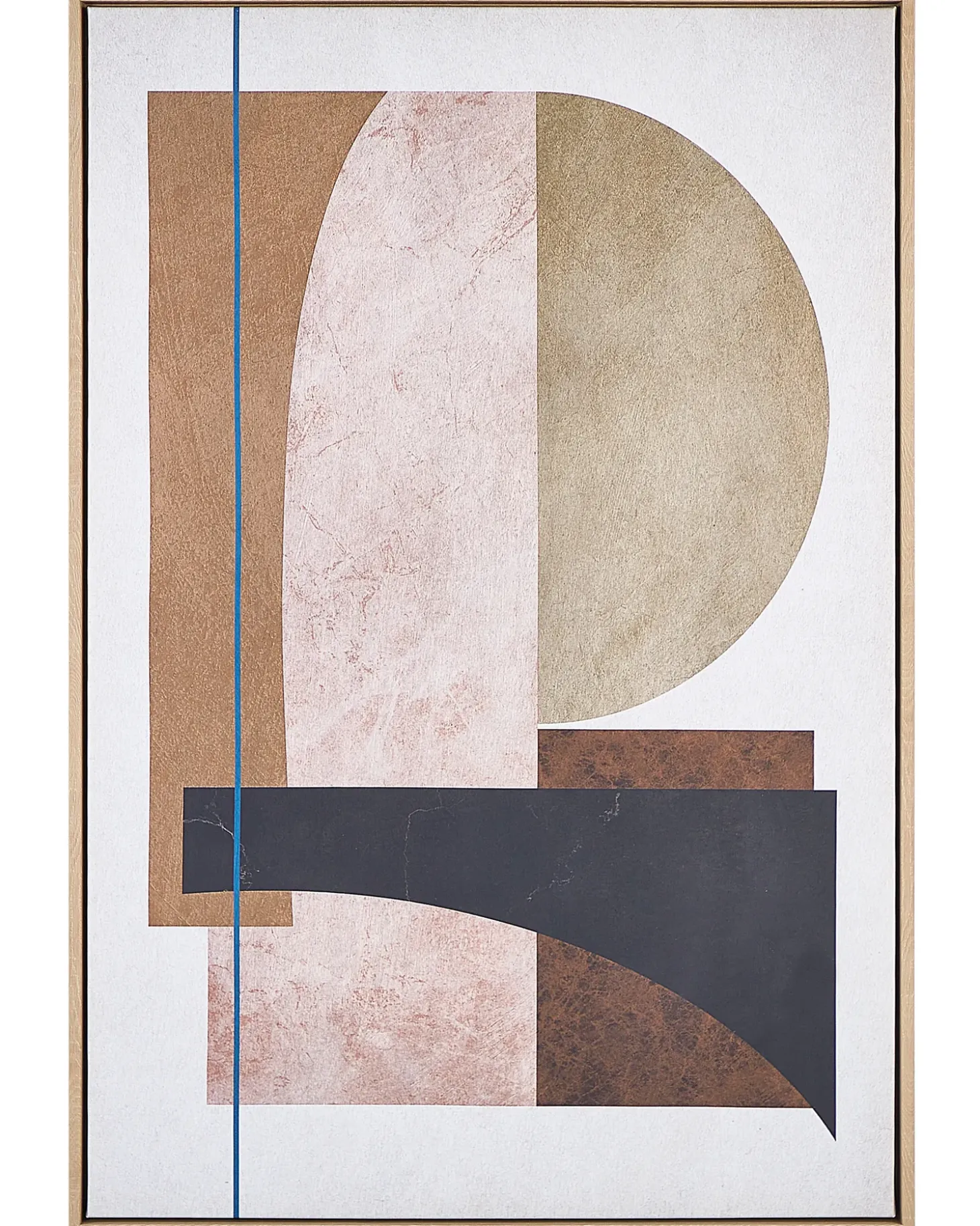 Lærred RUFFANO Abstrakt motiv 63 x 93 cm Multifarvet