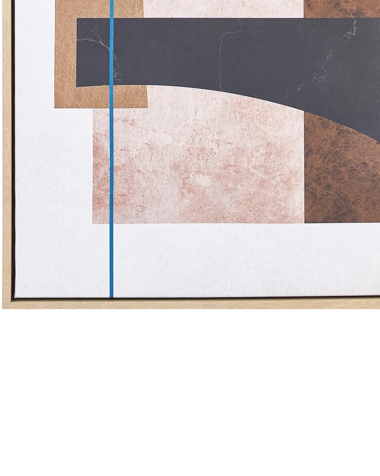 Lærred RUFFANO Abstrakt motiv 63 x 93 cm Multifarvet