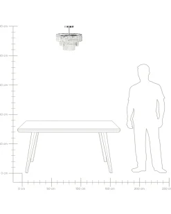 Lysekrone AMENEIRO Transparent