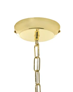 Lysekrone DIAMANTE Metal Guld