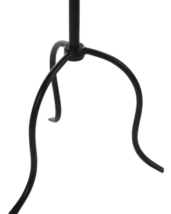 Lysestage ALMADA Metal 118 cm Sort