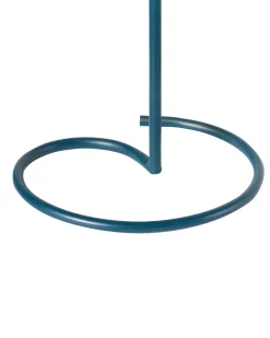 Lysestage AMORA Metal 50 cm Blå