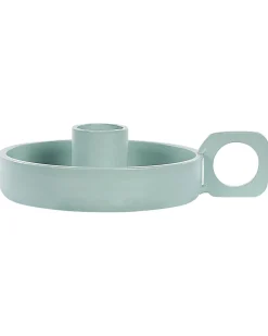 Lysestage CHORIO Metal 4 cm Mintgrøn