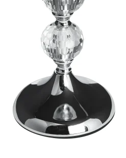 Lysestage COTUI Glas 36 cm Sølv