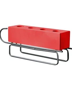 Lysestage KUHMO Rød Metal