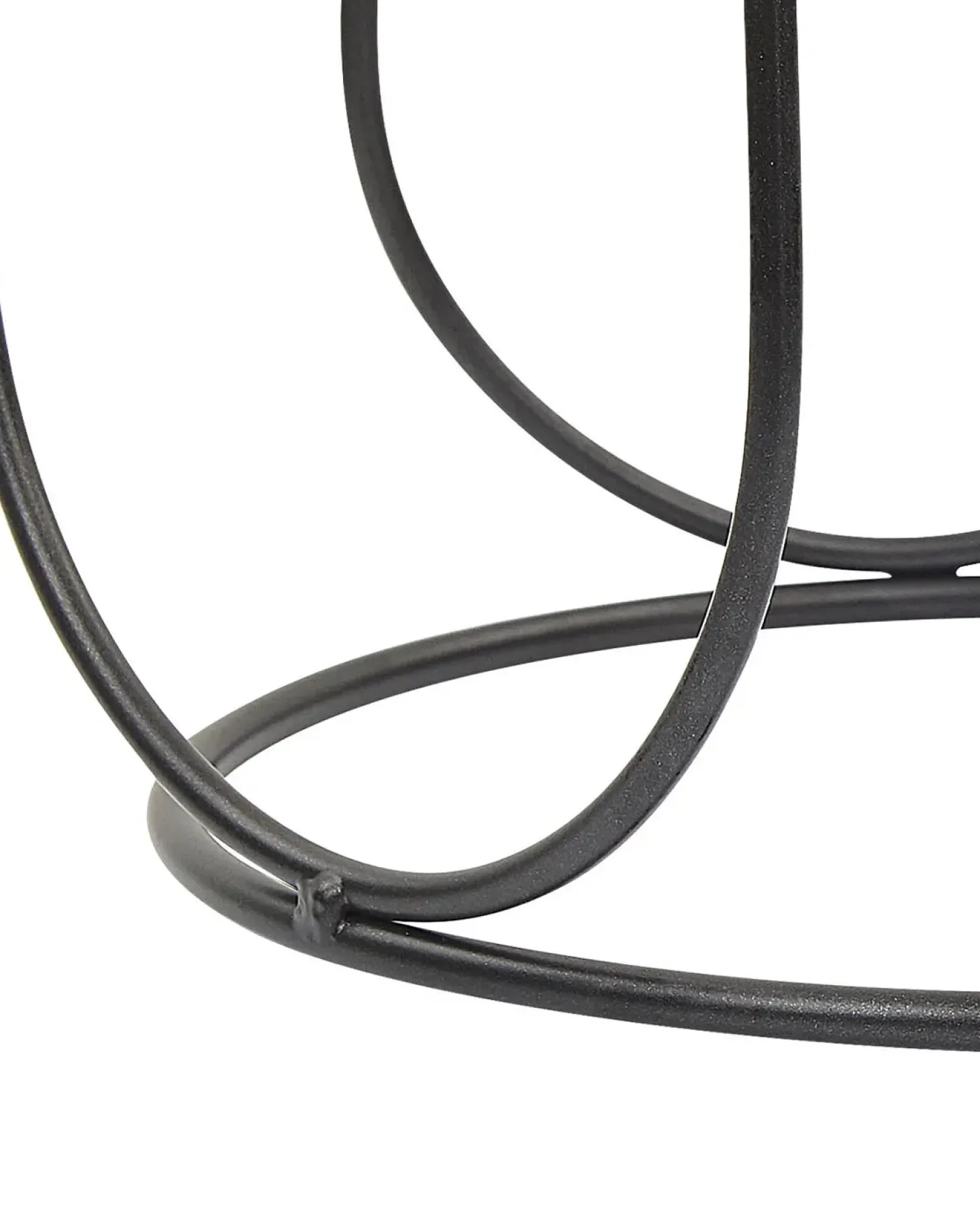 Lysestage PANAY Metal 25 cm Sort